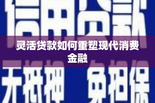 兴宾灵活贷款如何重塑现代消费金融