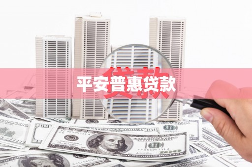 兴宾平安普惠贷款