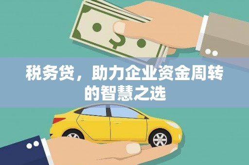 兴宾税务贷，助力企业资金周转的智慧之选
