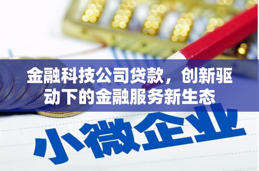兴宾金融科技公司贷款，创新驱动下的金融服务新生态