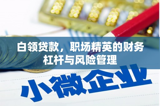 兴宾白领贷款，职场精英的财务杠杆与风险管理