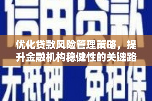 兴宾优化贷款风险管理策略，提升金融机构稳健性的关键路径