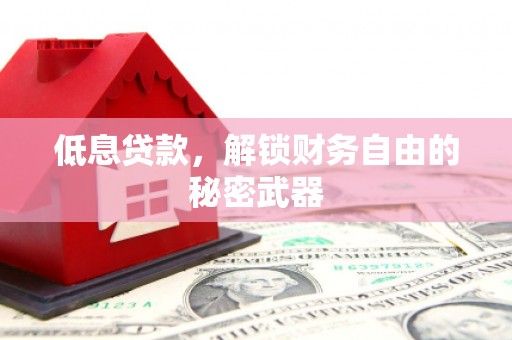 兴宾低息贷款，解锁财务自由的秘密武器