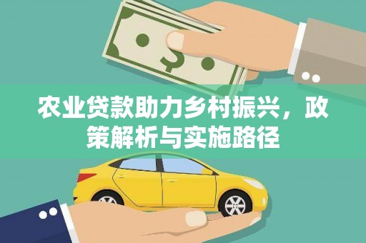 兴宾农业贷款助力乡村振兴，政策解析与实施路径