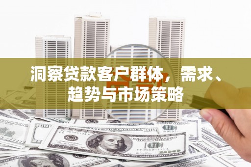 兴宾洞察贷款客户群体，需求、趋势与市场策略