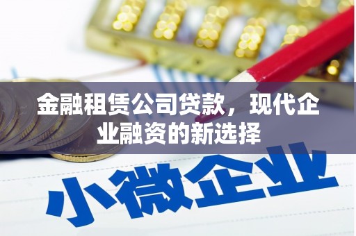 兴宾金融租赁公司贷款，现代企业融资的新选择
