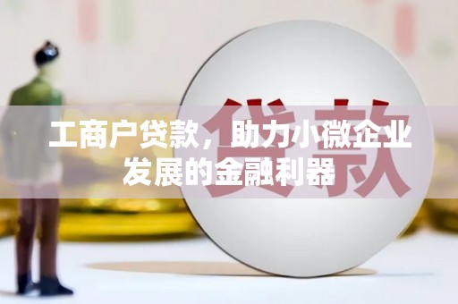 兴宾工商户贷款，助力小微企业发展的金融利器