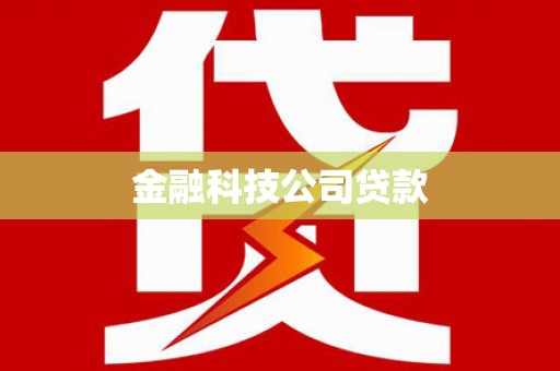 兴宾金融科技公司贷款