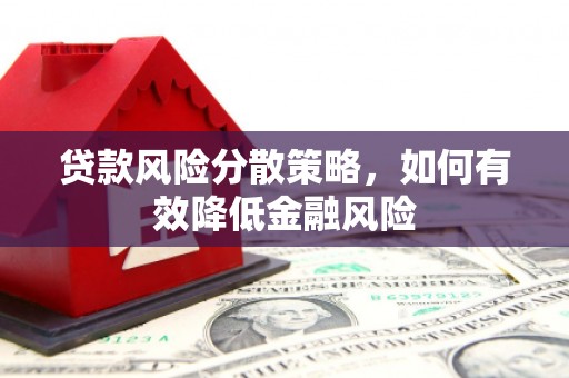 兴宾贷款风险分散策略，如何有效降低金融风险