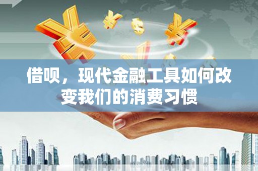 兴宾借呗，现代金融工具如何改变我们的消费习惯