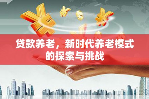 兴宾贷款养老，新时代养老模式的探索与挑战