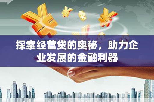 兴宾探索经营贷的奥秘，助力企业发展的金融利器