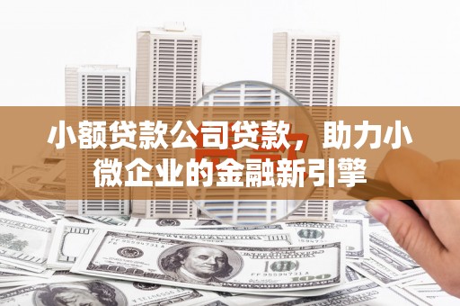 兴宾小额贷款公司贷款，助力小微企业的金融新引擎
