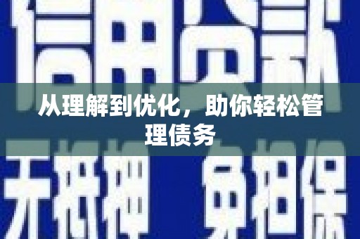 兴宾从理解到优化，助你轻松管理债务