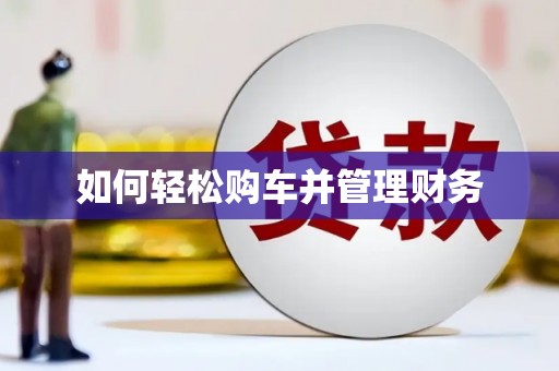 兴宾如何轻松购车并管理财务
