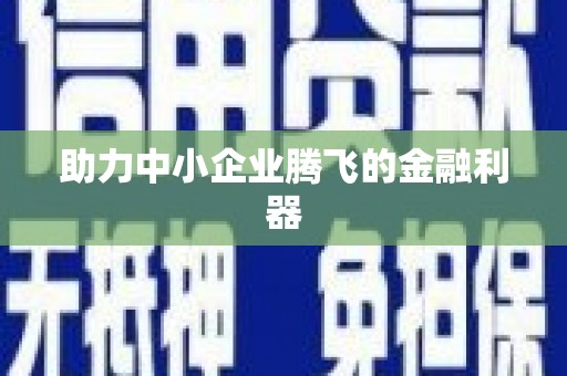 兴宾助力中小企业腾飞的金融利器