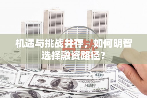 兴宾机遇与挑战并存，如何明智选择融资路径？