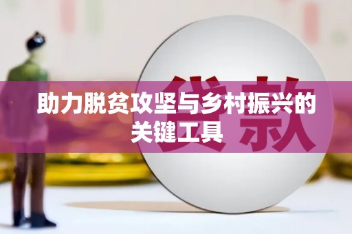 兴宾助力脱贫攻坚与乡村振兴的关键工具