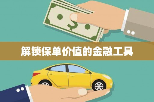 兴宾解锁保单价值的金融工具