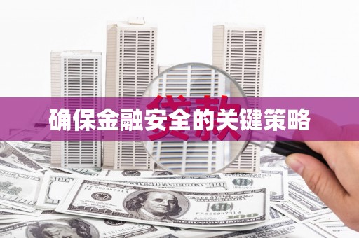 兴宾确保金融安全的关键策略