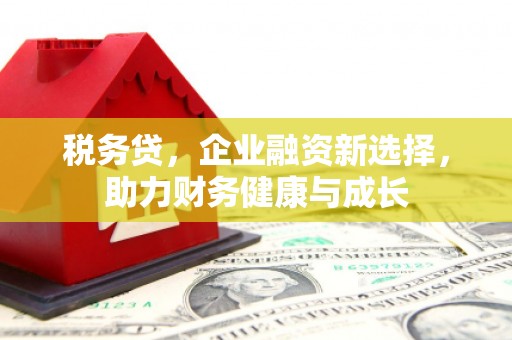 兴宾税务贷，企业融资新选择，助力财务健康与成长